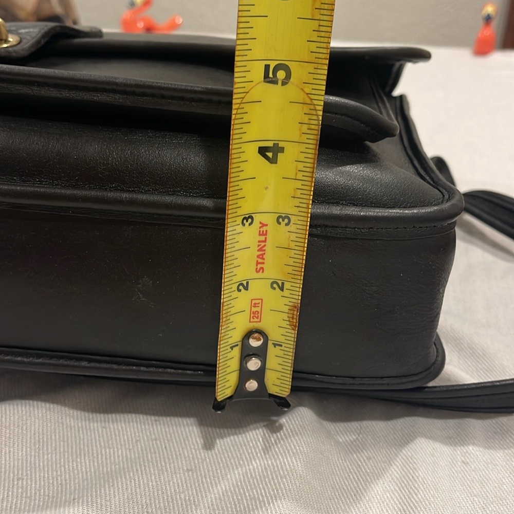 Vintage Coach Smooth Black Leather Metropolitan Briefcase Adj Strap 1133-311 OBO - Picture 15 of 16